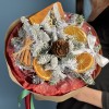 Новогодний букет С печенькой предсказаний