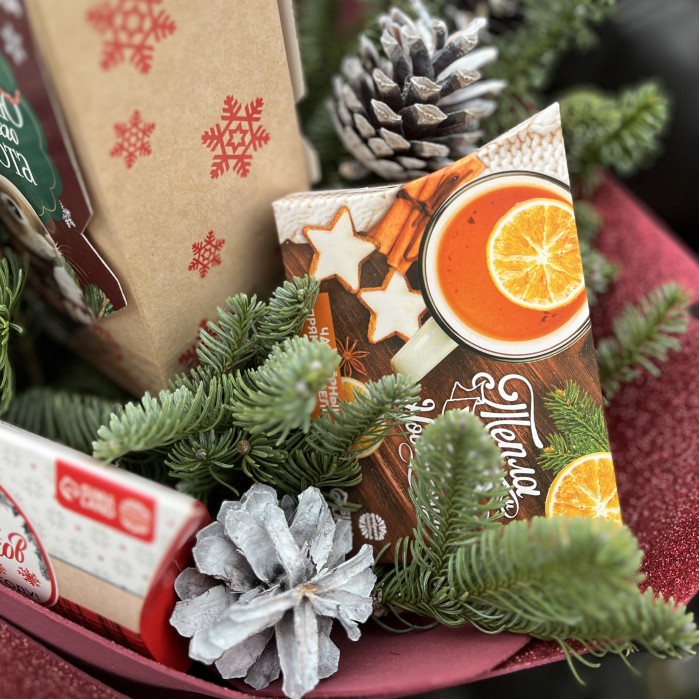 Новогодний букет Сладкая Мечта