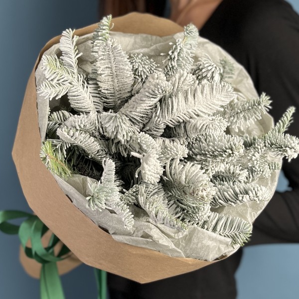 Новогодний букет Снежный день