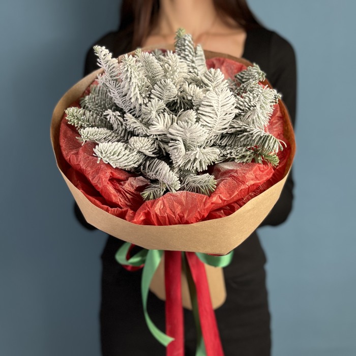 Новогодний букет Снежный вечер