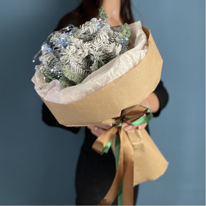 Новогодний букет Зимнее утро