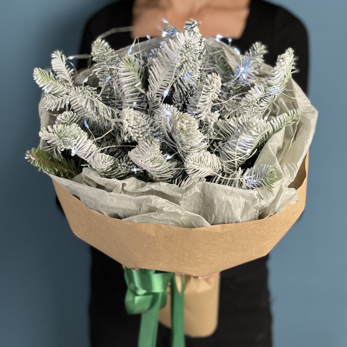 Новогодний букет Зимний день