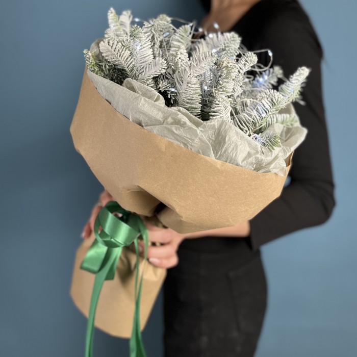 Новогодний букет Зимний день