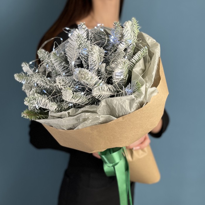 Новогодний букет Зимний день