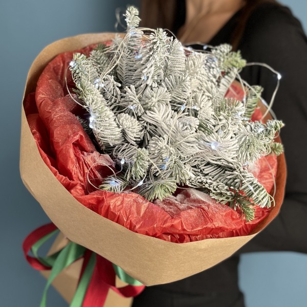 Новогодний букет Зимний вечер