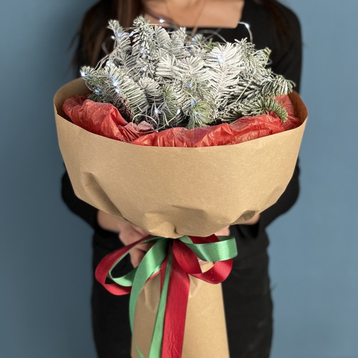 Новогодний букет Зимний вечер