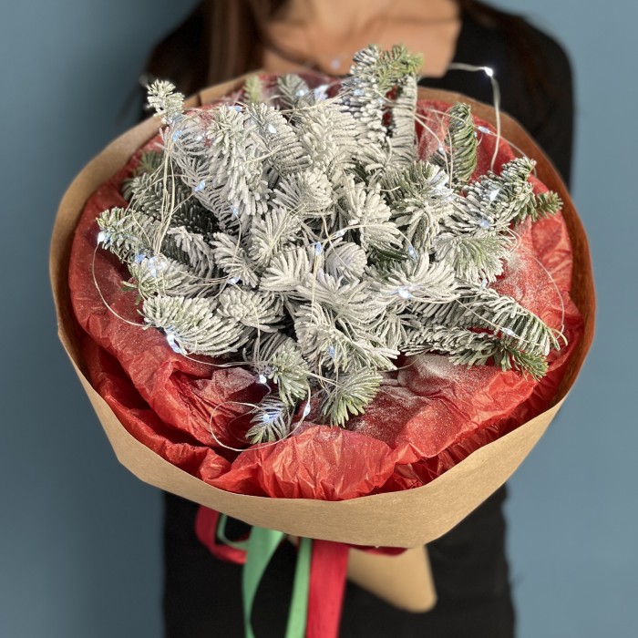 Новогодний букет Зимний вечер