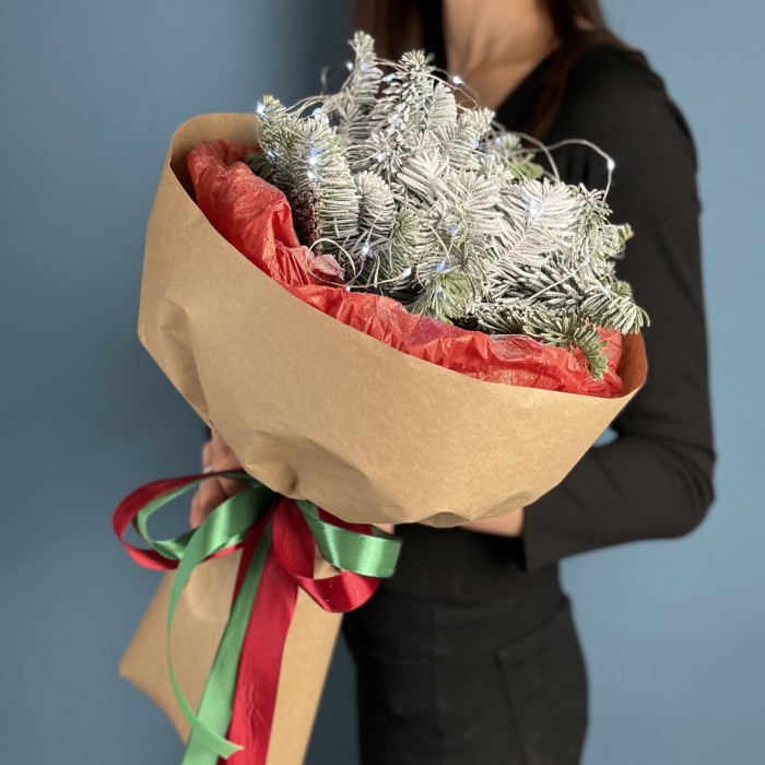 Новогодний букет Зимний вечер