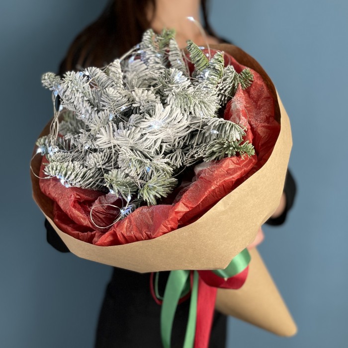 Новогодний букет Зимний вечер