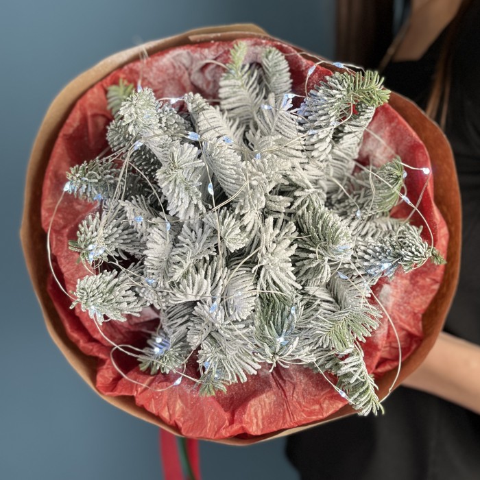 Новогодний букет Зимний вечер