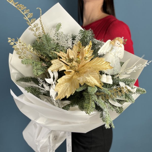 Новогодний букет Волшебная фея