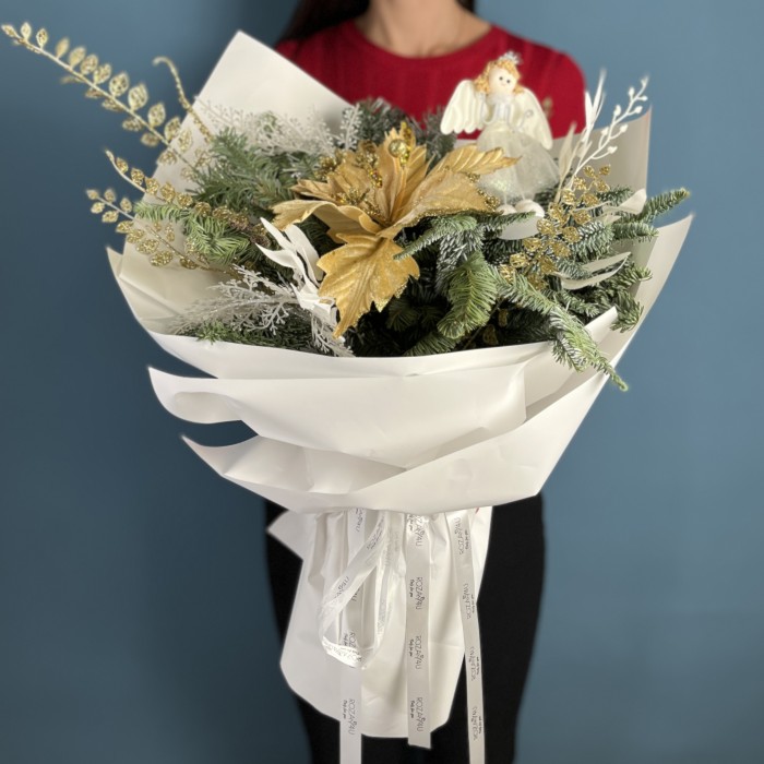 Новогодний букет Волшебная фея
