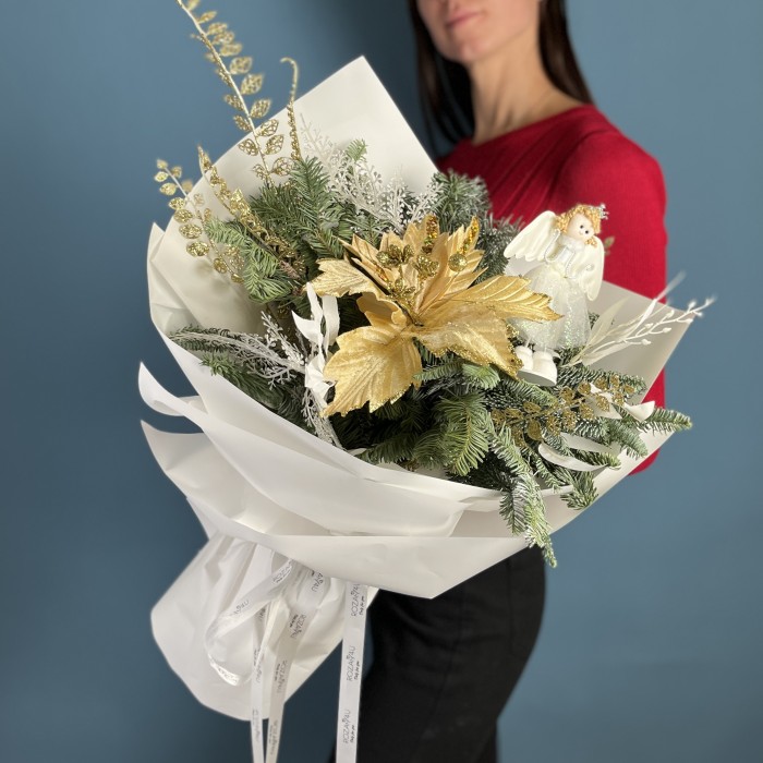 Новогодний букет Волшебная фея