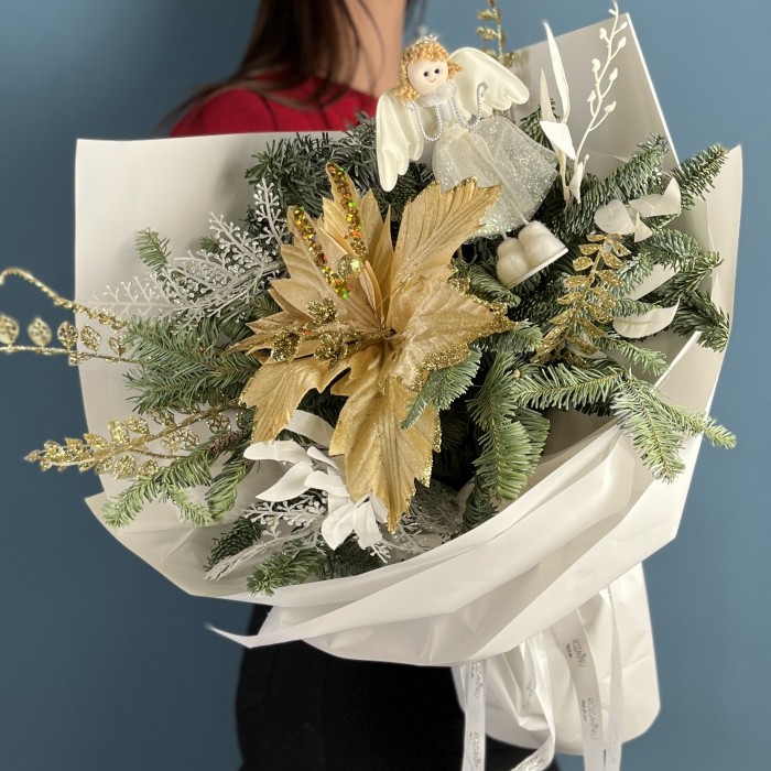 Новогодний букет Волшебная фея