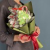 Новогодний корпоративный букет с пряником Елочка