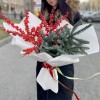 Букет Илекс с нобилисом