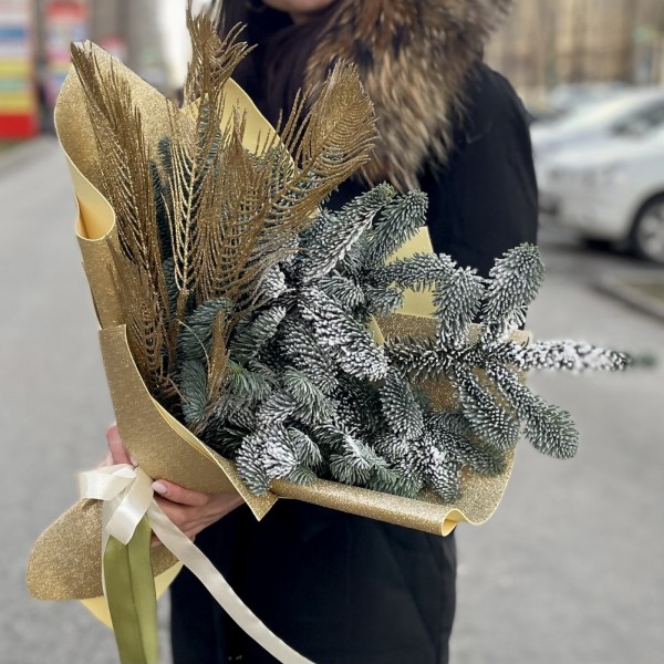 Букет Первый снег с нобилисом