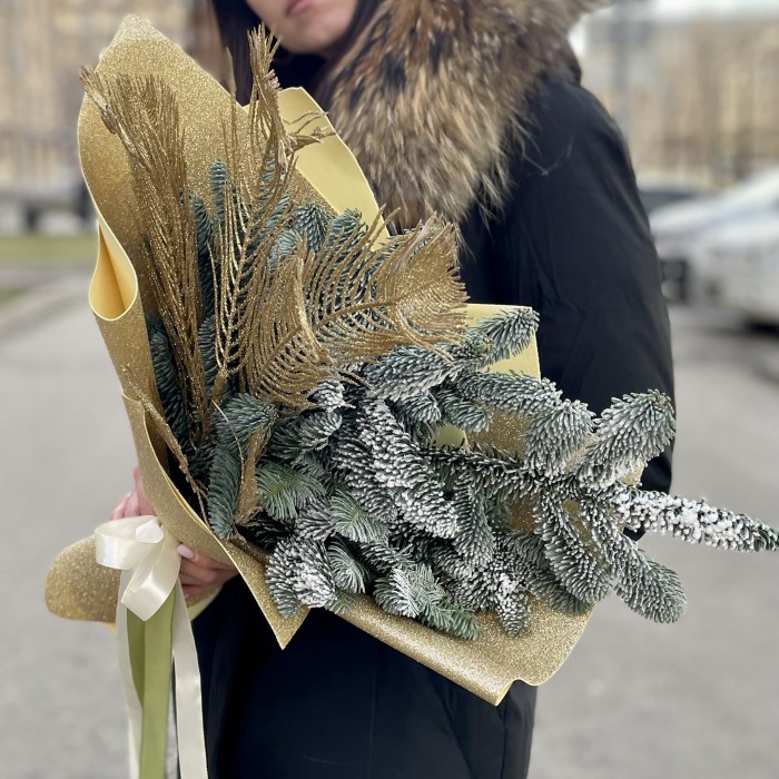 Букет Первый снег с нобилисом