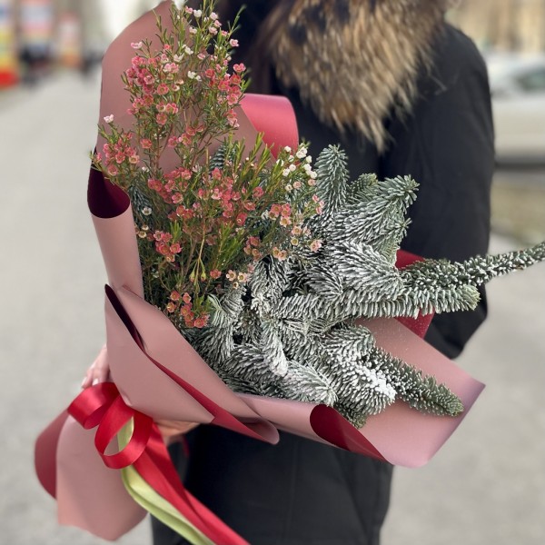 Букет Навеяно метелью с нобилисом