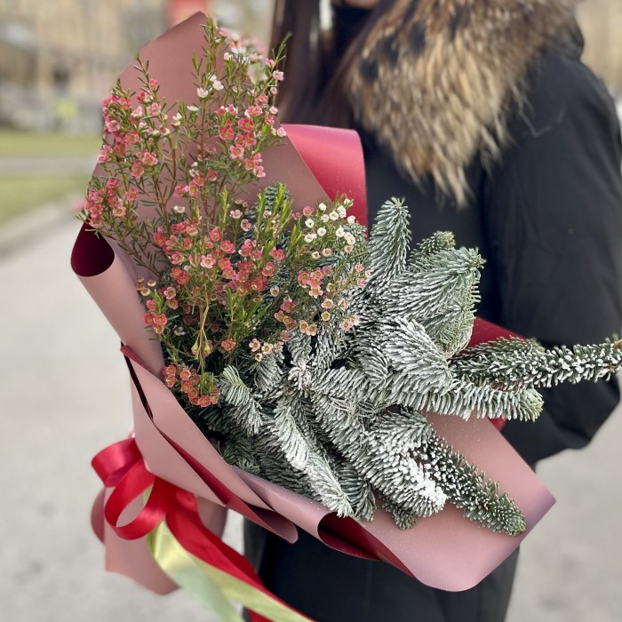 Букет Навеяно метелью с нобилисом