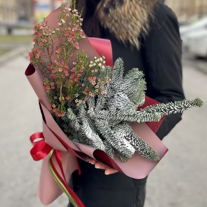 Букет Навеяно метелью с нобилисом