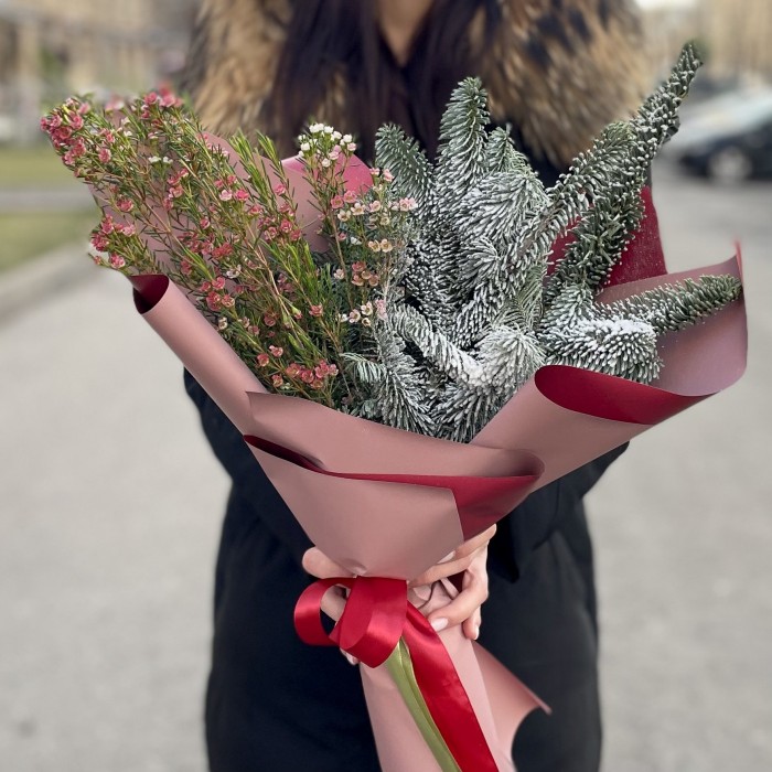 Букет Навеяно метелью с нобилисом