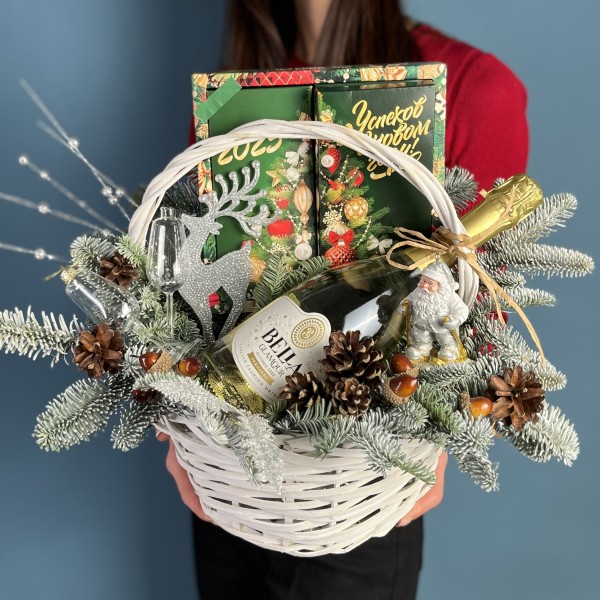 Новогодняя композиция На брудершафт