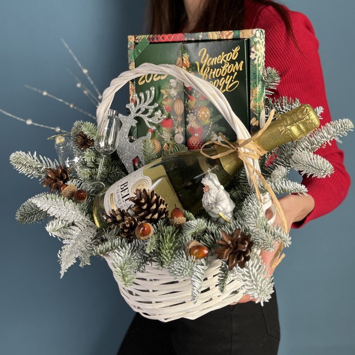 Новогодняя композиция На брудершафт