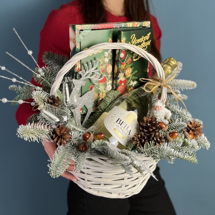 Новогодняя композиция На брудершафт