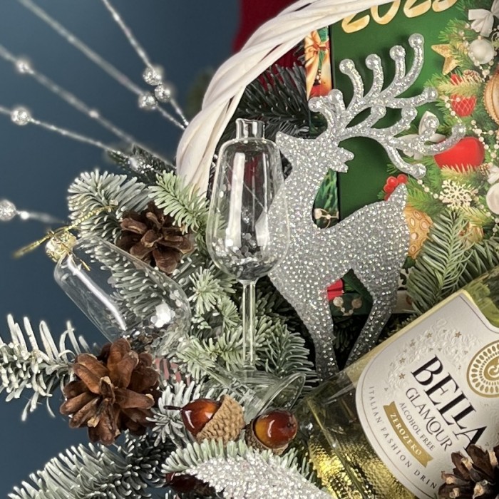 Новогодняя композиция На брудершафт