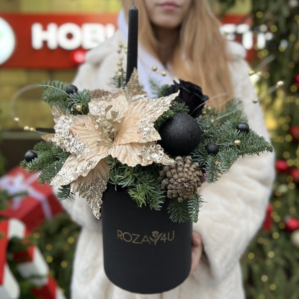 Новогодняя композиция Радости в дом