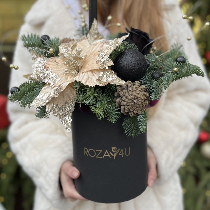 Новогодняя композиция Радости в дом