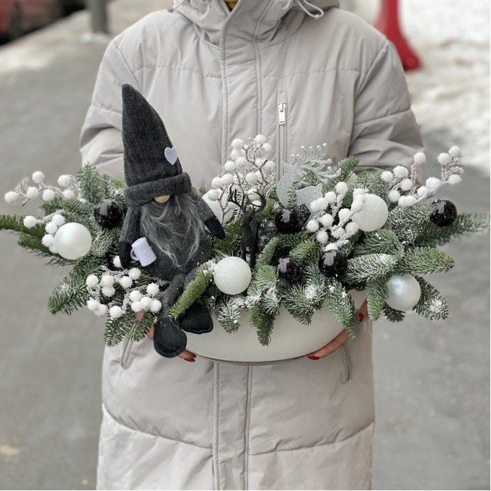 Новогодняя композиция Северная сказка