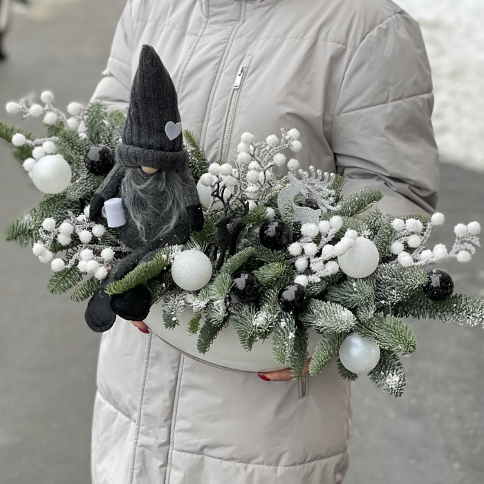 Новогодняя композиция Северная сказка