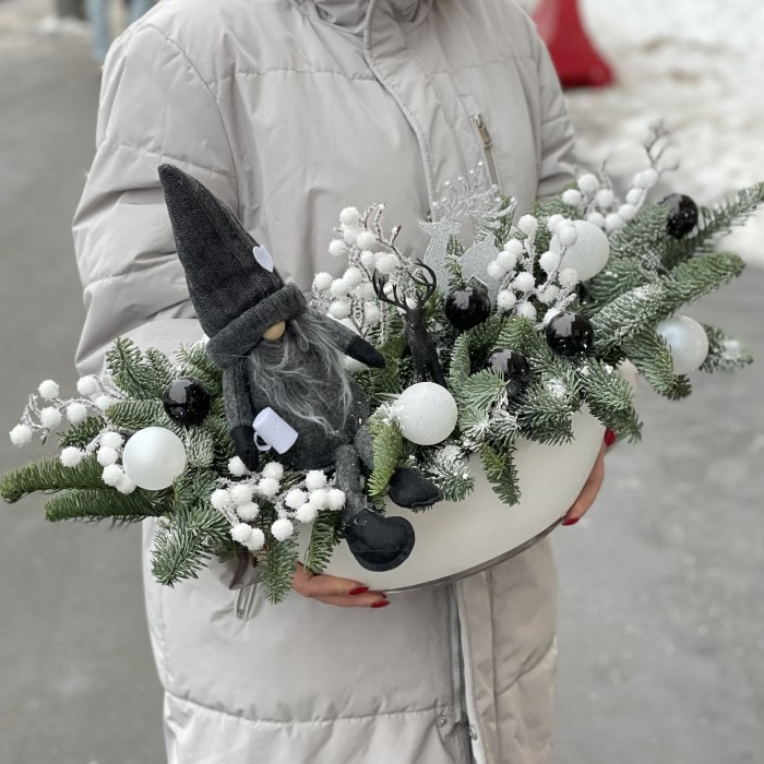 Новогодняя композиция Северная сказка