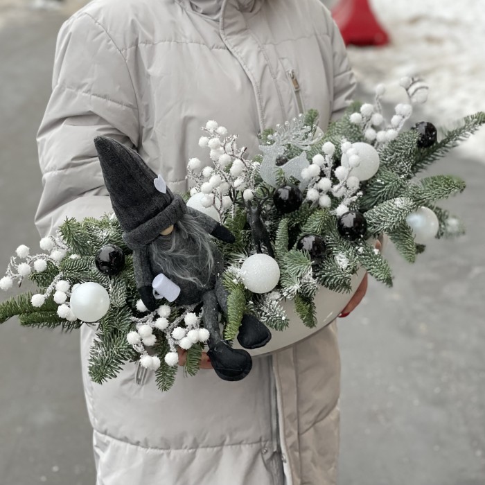 Новогодняя композиция Северная сказка