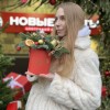 Новогодняя композиция Снеговичок