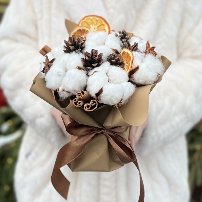 Новогодняя композиция Зимний аромат