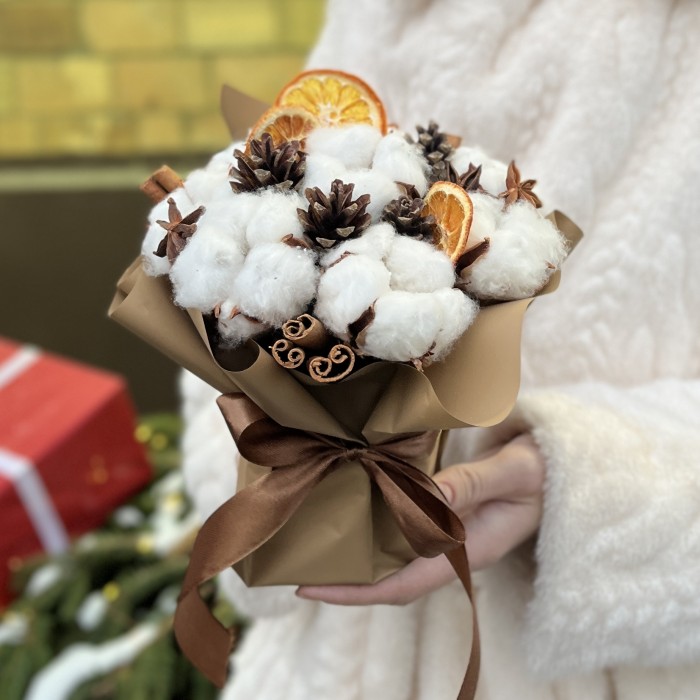 Новогодняя композиция Зимний аромат