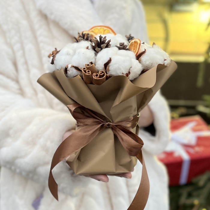 Новогодняя композиция Зимний аромат