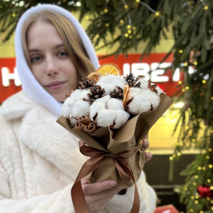 Новогодняя композиция Зимний аромат