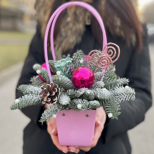 Новогодняя композиция Искристое чудо