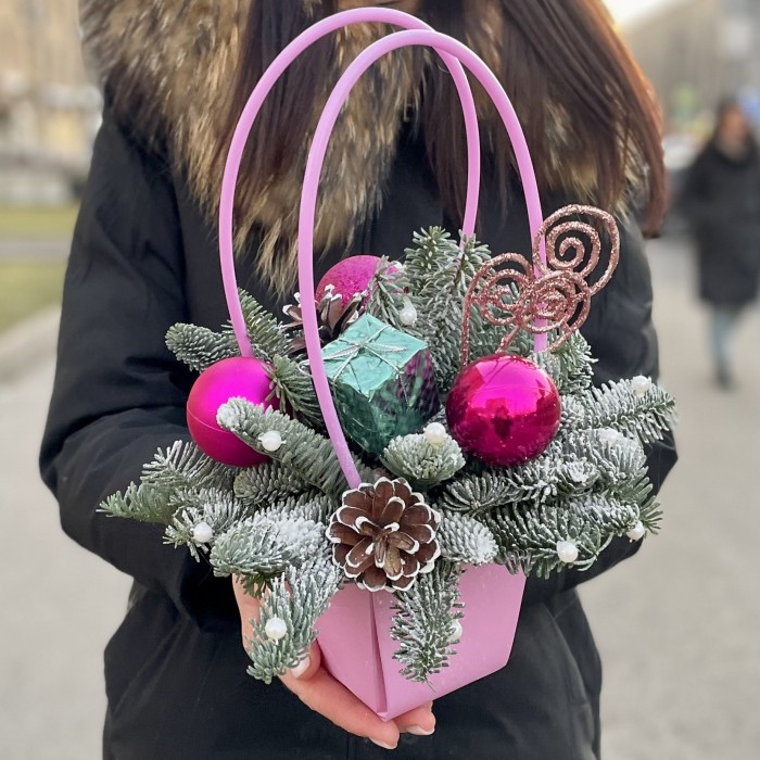 Новогодняя композиция Искристое чудо