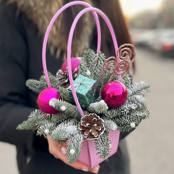 Новогодняя композиция Искристое чудо