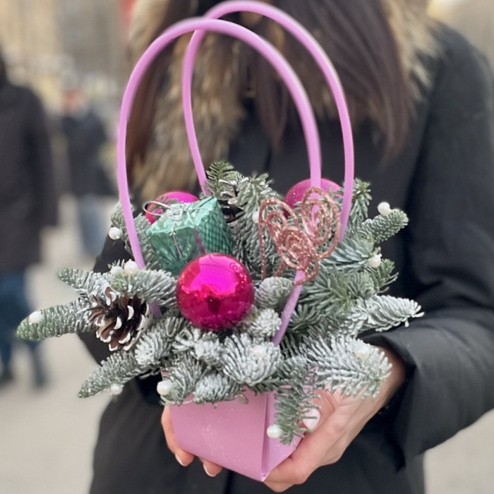 Новогодняя композиция Искристое чудо