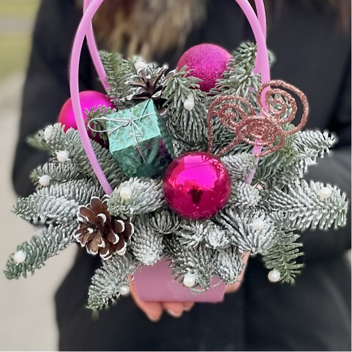 Новогодняя композиция Искристое чудо