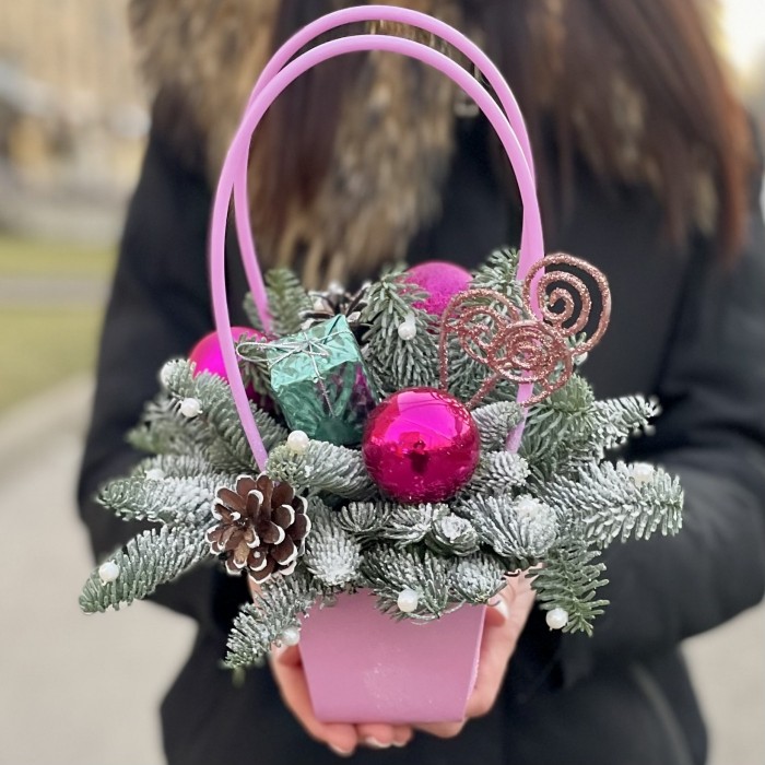 Новогодняя композиция Искристое чудо