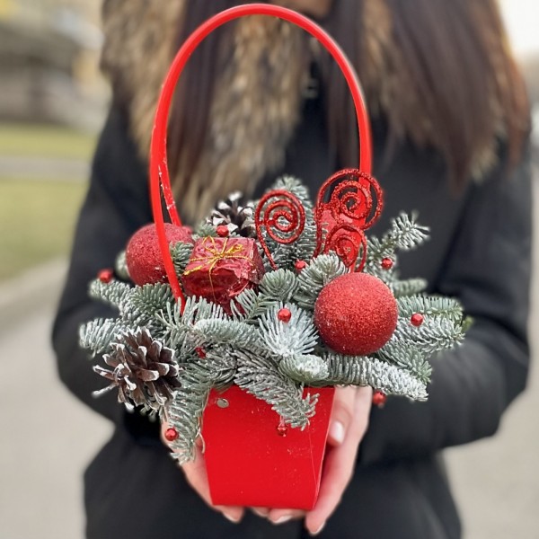 Новогодняя композиция Зимнее торжество