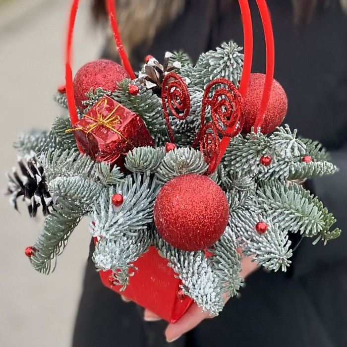 Новогодняя композиция Зимнее торжество