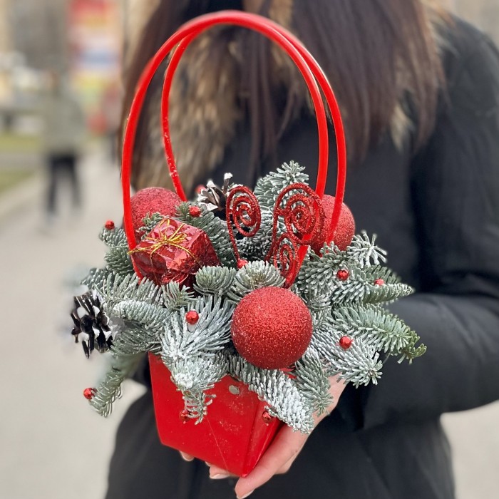 Новогодняя композиция Зимнее торжество